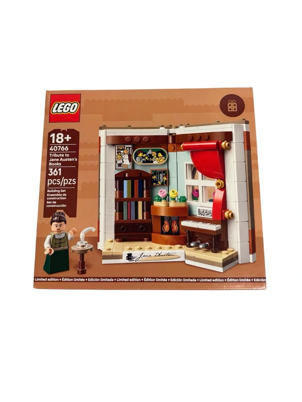 Lego Tribute to Jane Austen’s Books Set (#40766)